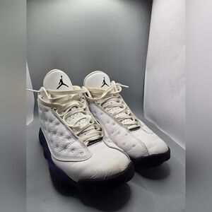 Nike‎ Air Jordan 13 Retro Lakers Court Purple White Black Gold  Men’s Size 8